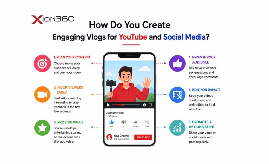 How Do You Create Engaging Vlogs for YouTube and Social Media