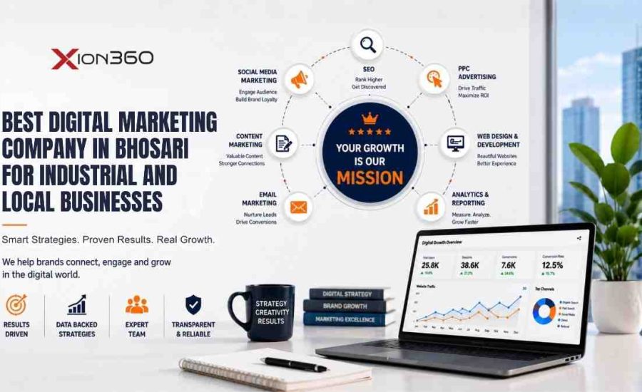 Best Digital Marketing Company in Bhosari for Industrial and Local Businesses
