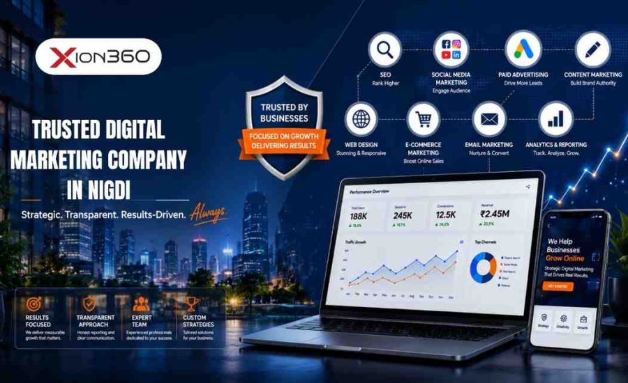 Why Xion360 is the Trusted Digital Marketing Company in Nigdi for Business Growth